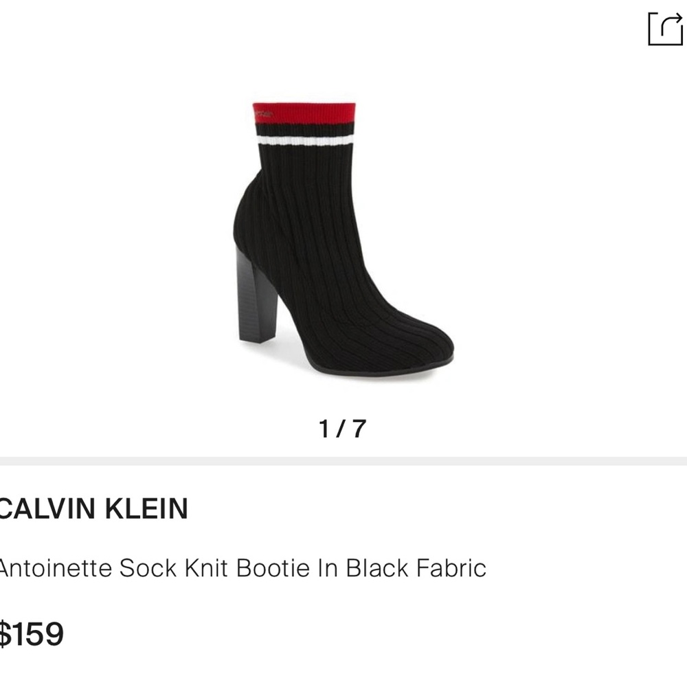 Calvin Klein booties